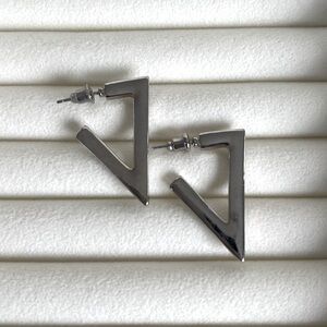 Geometric Metallic Earrings